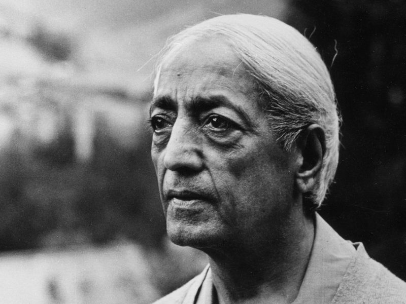 Jiddu Krishnamurti and the Problem of Conscience
