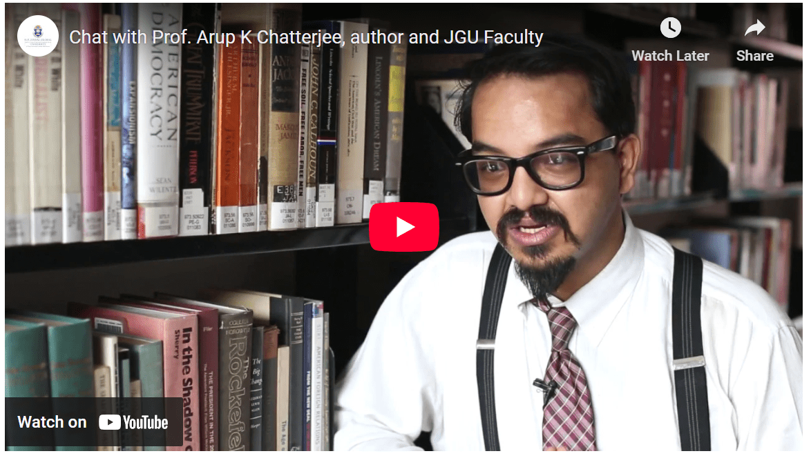 Professor Arup K. Chatterjee on The Purveyors of Destiny (Bloomsbury) | Chat with JGU Media