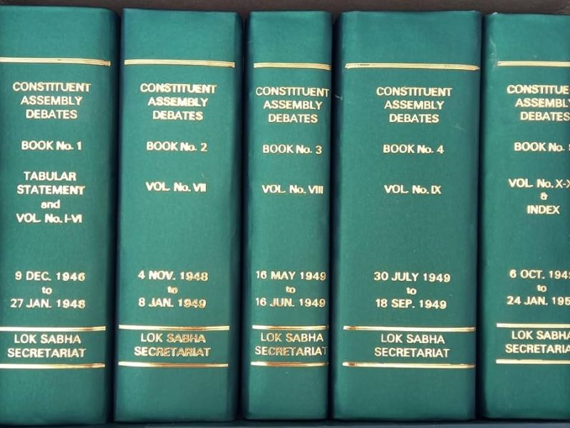 May 1949, Constituent Assembly Debates, and the End of Communal Reservation Politics in India