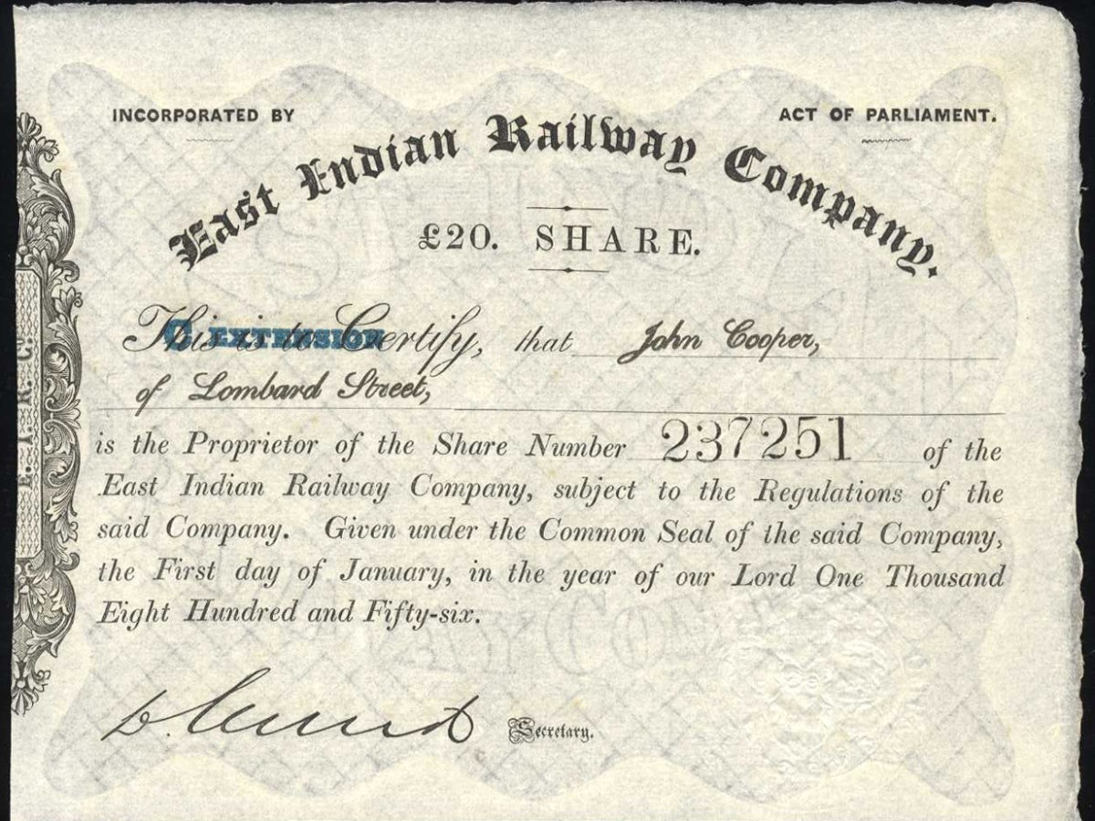 From Calcutta to Delhi: The Making of the Upper India Railway in 1853