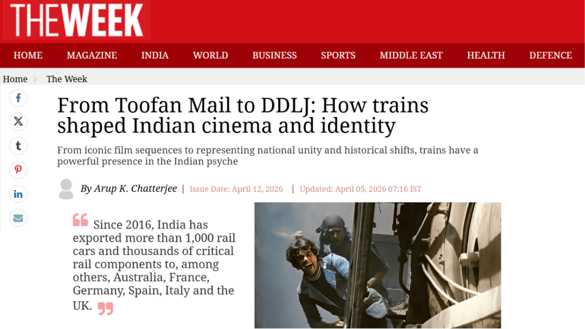 The Indian Railways are Kaleidoscopes into Indian History