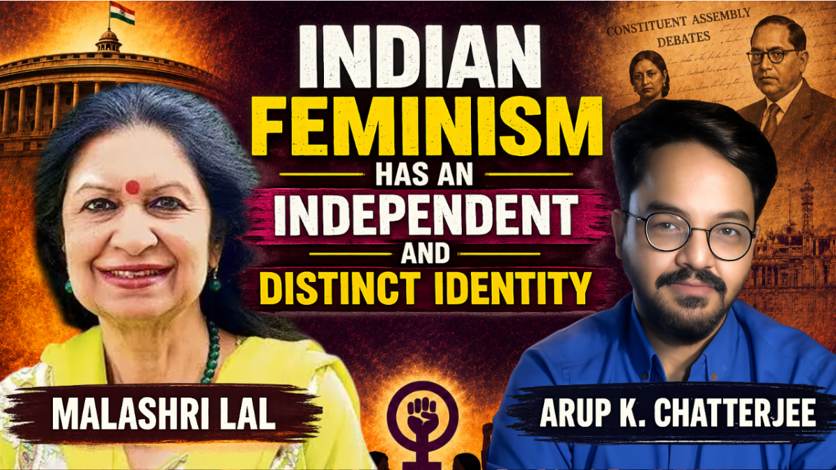 Indian Feminism is Independent and Distinct in its Identity | Malashri Lal with Arup K. Chatterjee